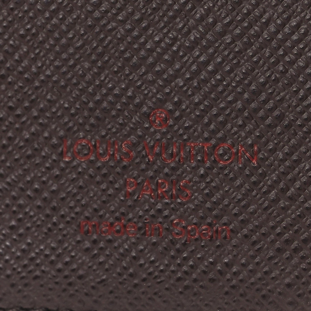 Louis Vuitton Damier Ebene Small Ring Agenda Cover