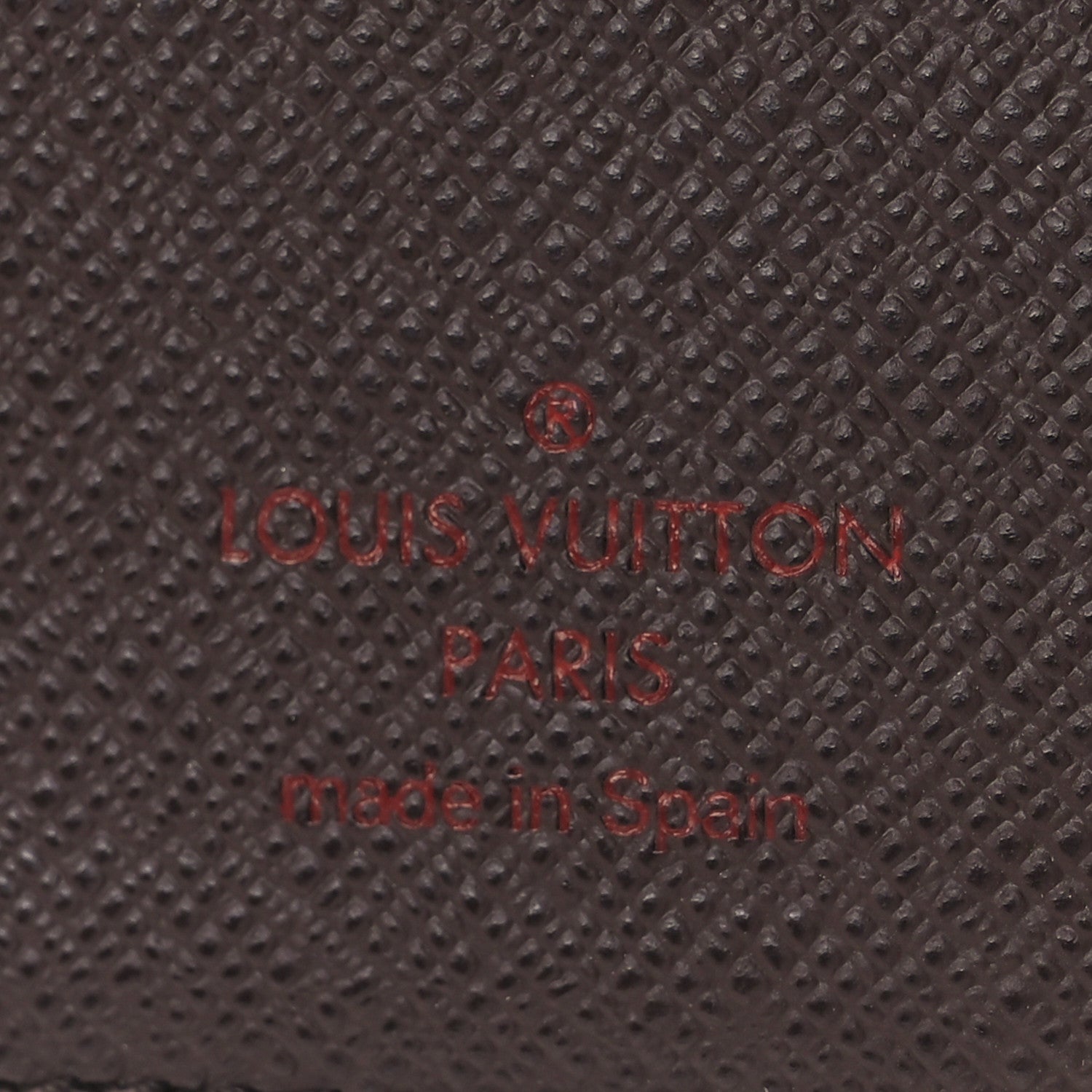 Louis Vuitton Damier Ebene Small Ring Agenda Cover