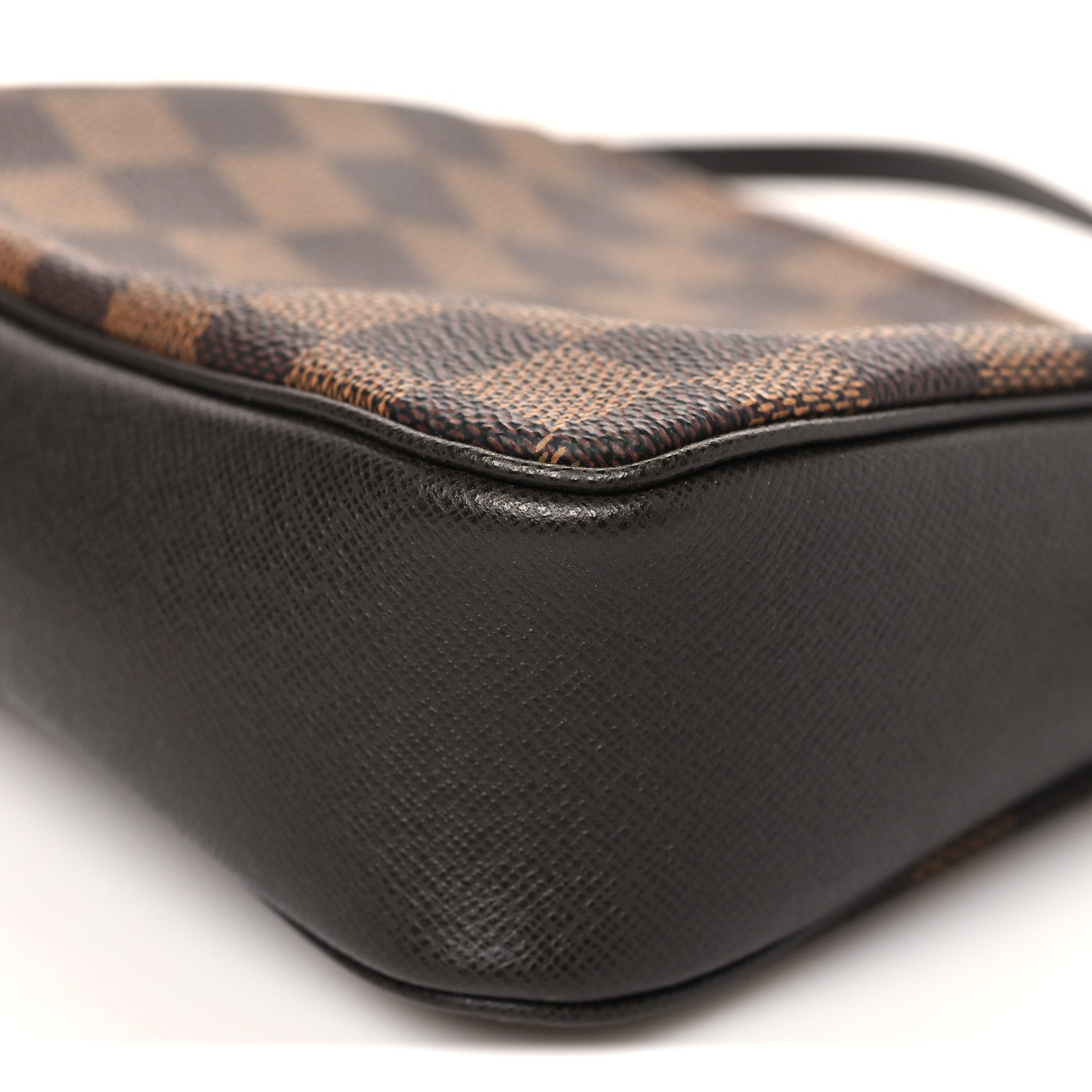 Louis Vuitton Damier Ebene Trousse Make Up Bag Pochette