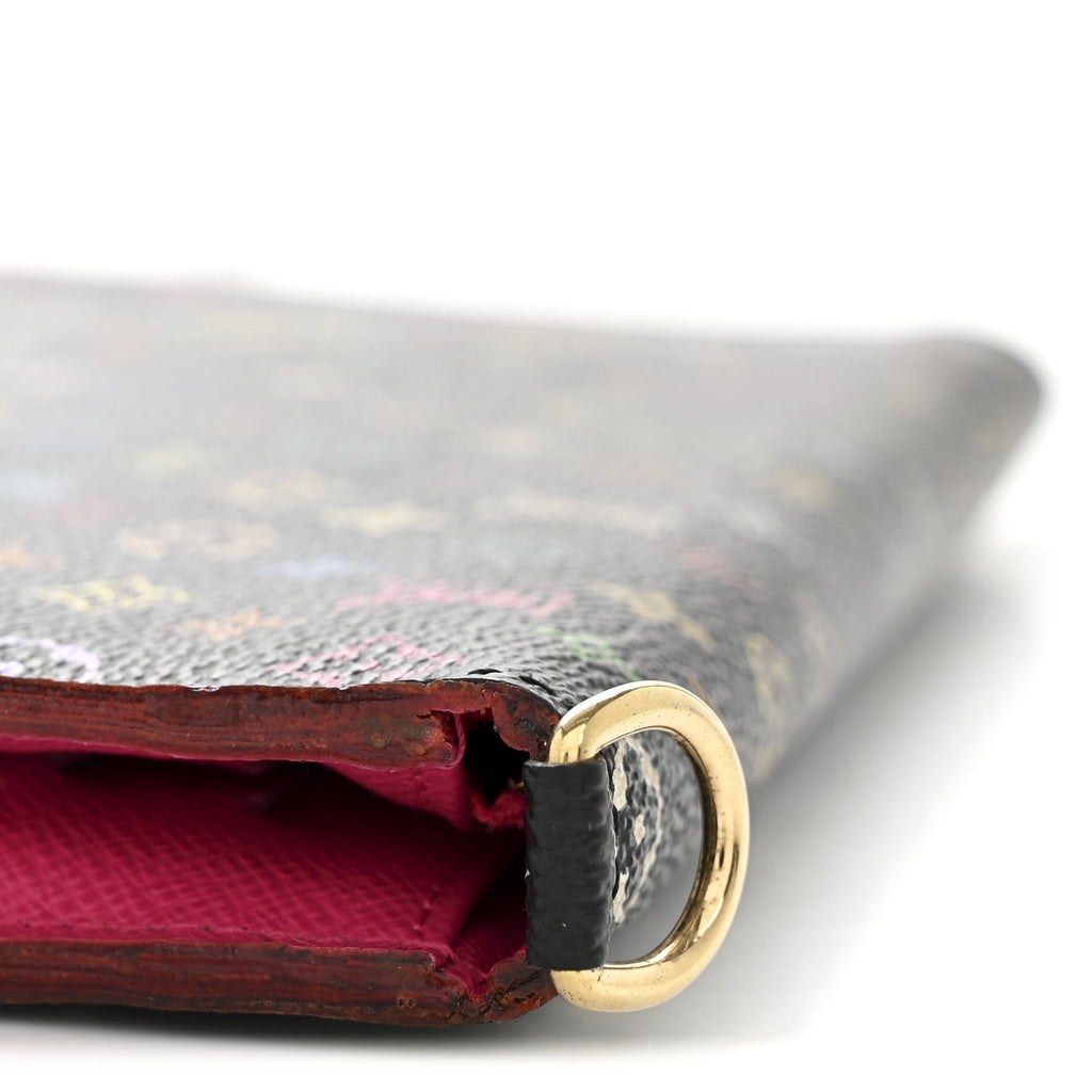 Louis Vuitton Monogram Multicolor Insolite Wallet Black Grenade