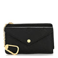 Louis Vuitton Empreinte Recto Verso Card Holder Black