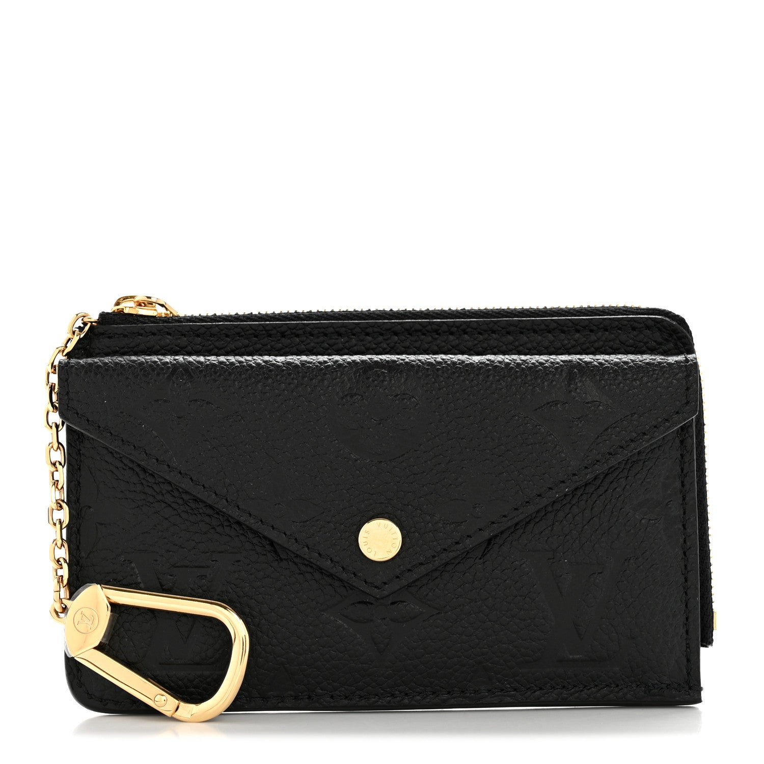 Louis Vuitton Empreinte Recto Verso Card Holder Black