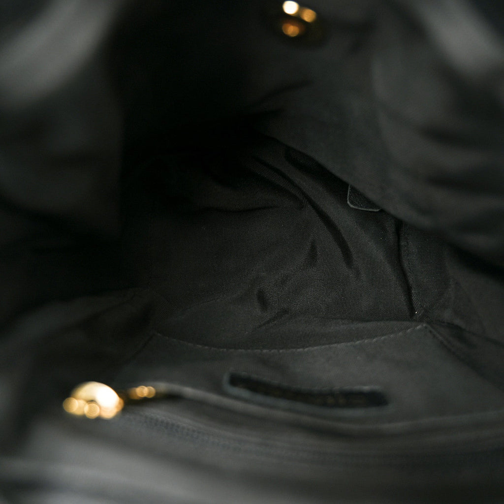 Chanel Lambskin Quilted Mini Urban Spirit Backpack Black