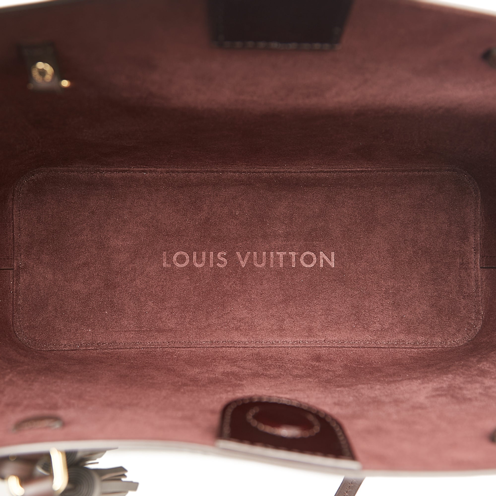 Louis Vuitton Long Beach MM Brown Monogram Vernis