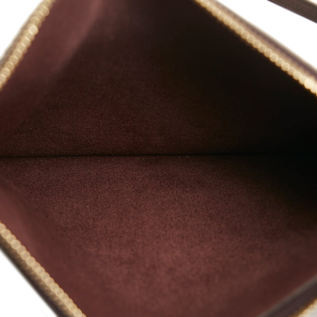 Louis Vuitton Long Beach MM Brown Monogram Vernis