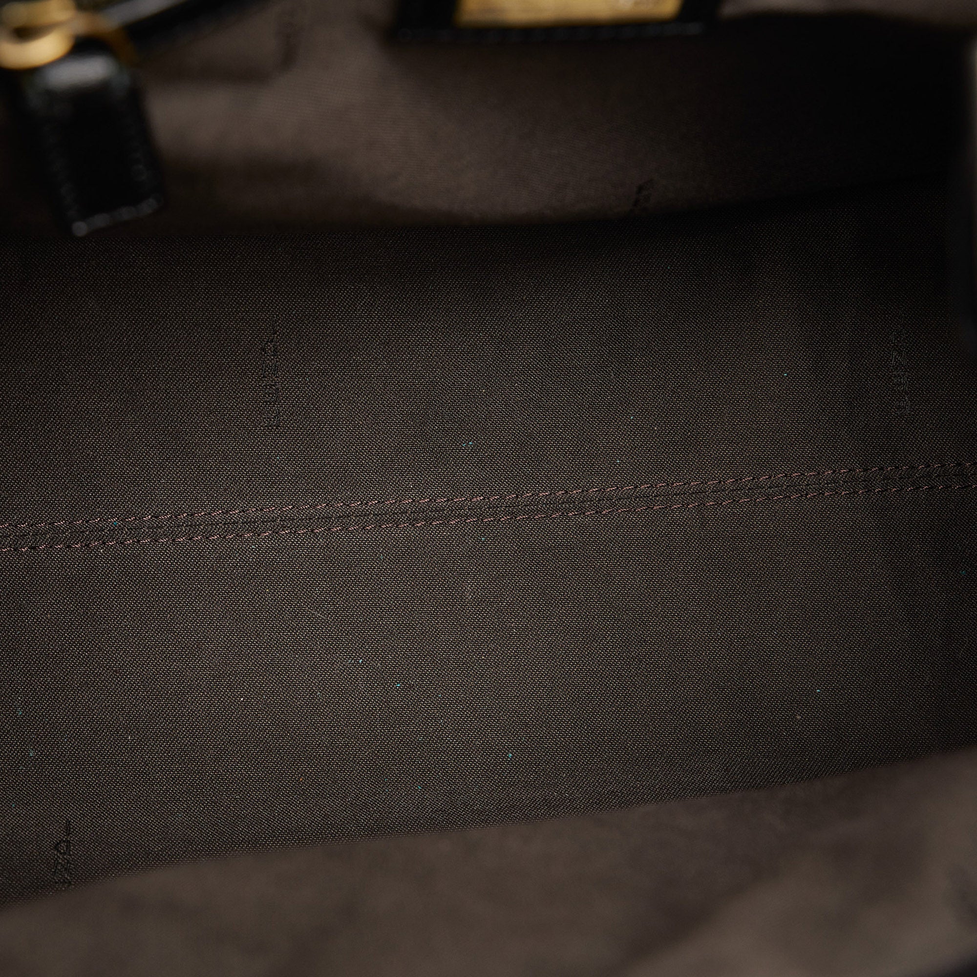 FENDI Leather Etniko Du Jour Handbag