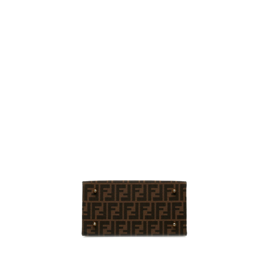 FENDI Zucca Canvas Tote Tote Bag