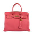 Hermes Birkin 35 Lipstick Togo Gold Hardware
