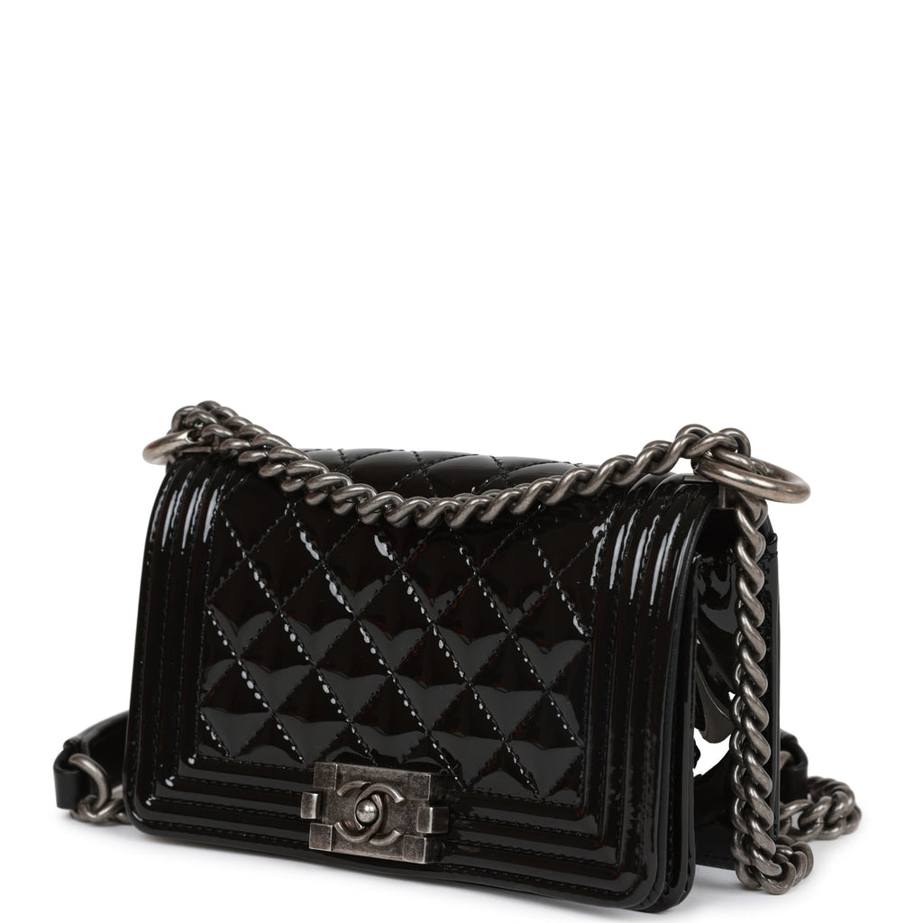 Chanel Success Story Black Lambskin Trunk Set of 4 Mini Bags