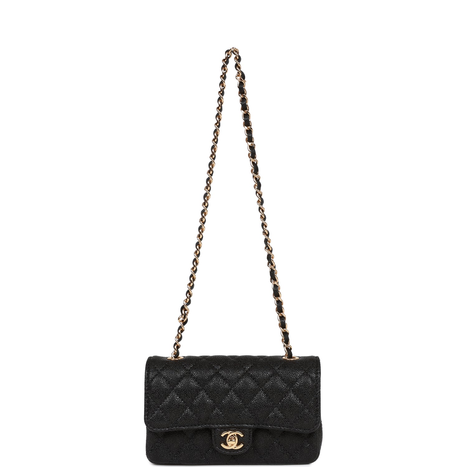 Chanel Success Story Black Lambskin Trunk Set of 4 Mini Bags
