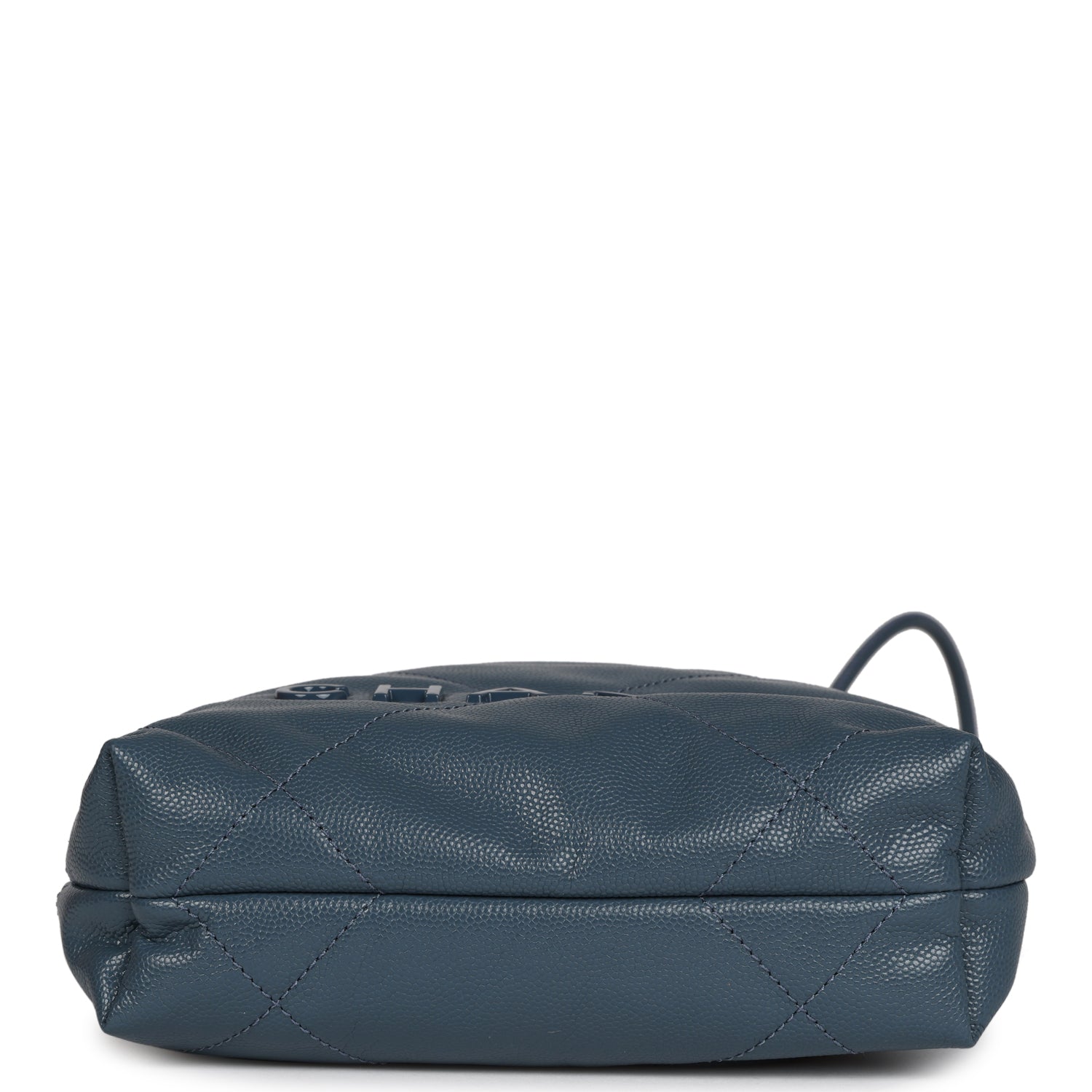 Chanel Mini 22 Bag Blue Caviar Gold Hardware