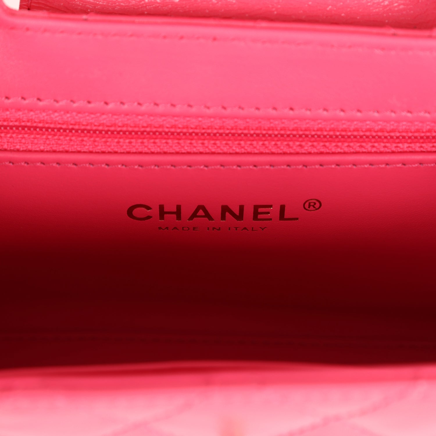 Chanel Small Kelly Shopper Dark Pink Shiny Aged Calfskin Brushed Gold Hardware