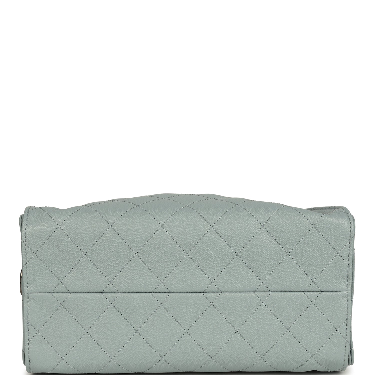Chanel Mini 25 Hobo Bag Light Blue Caviar Aged Ruthenium Hardware