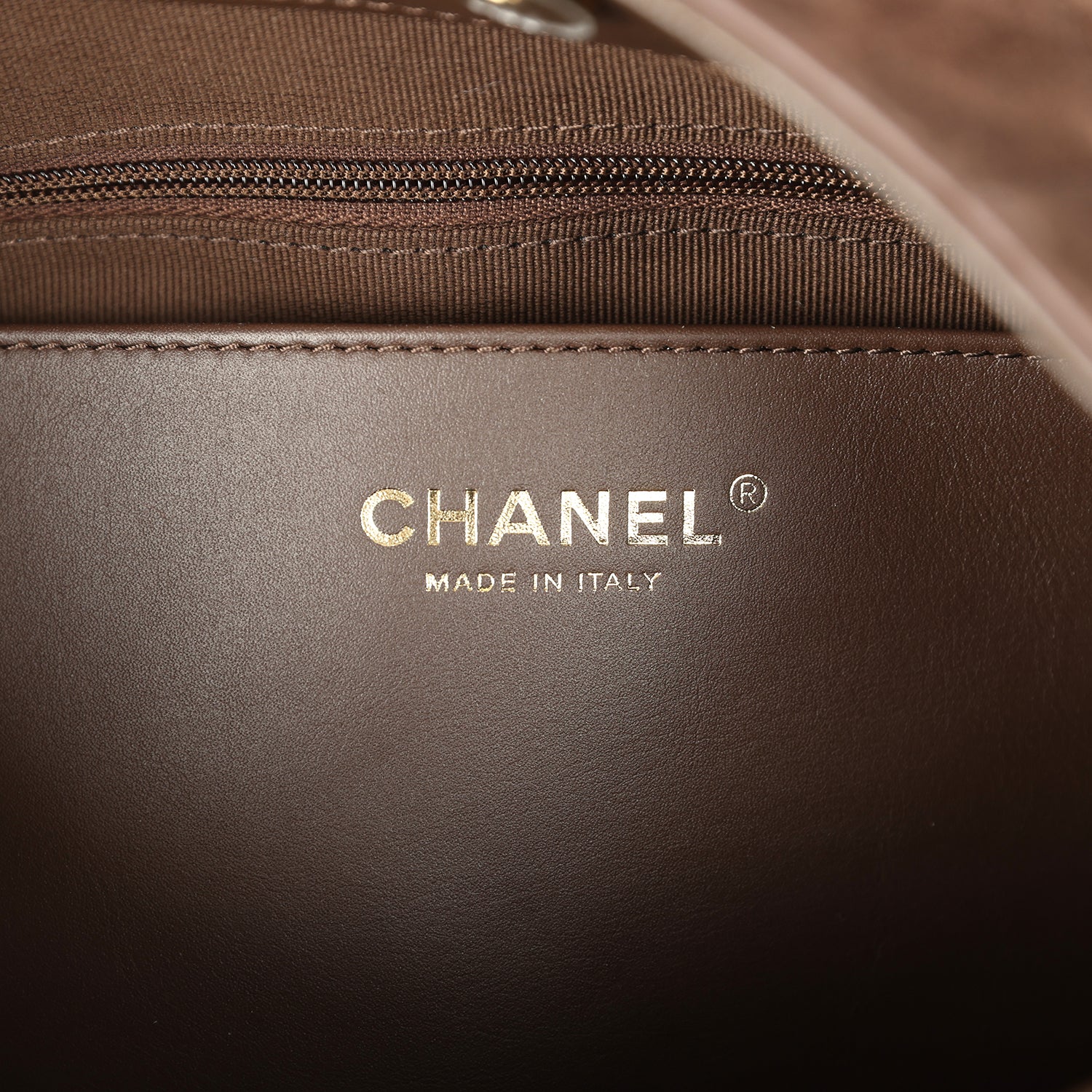 Chanel Maxi Hobo Bag Dark Brown Suede Antique Gold Hardware