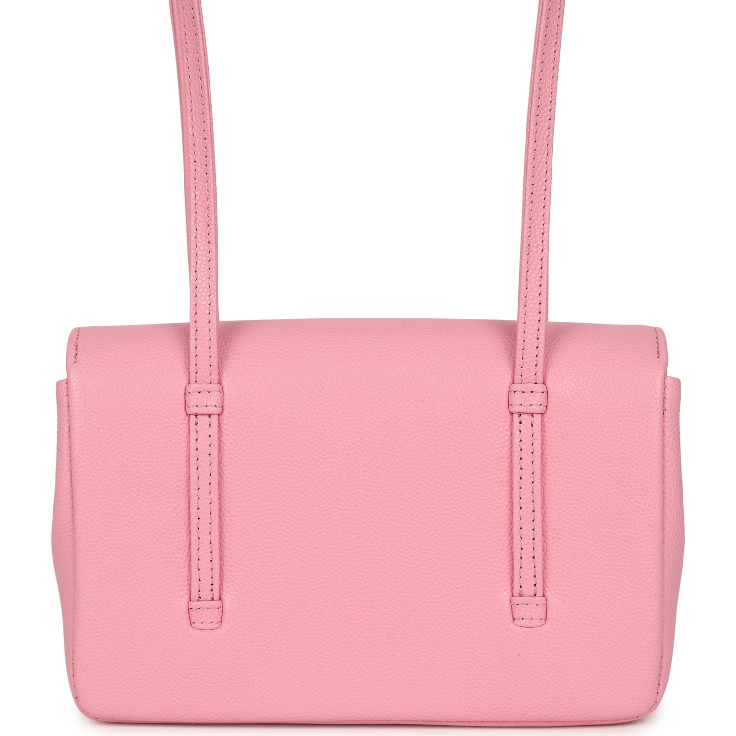 Chanel Mini Preppy Coco Clutch with Straps Pink Shiny Caviar Brushed Gold Hardware