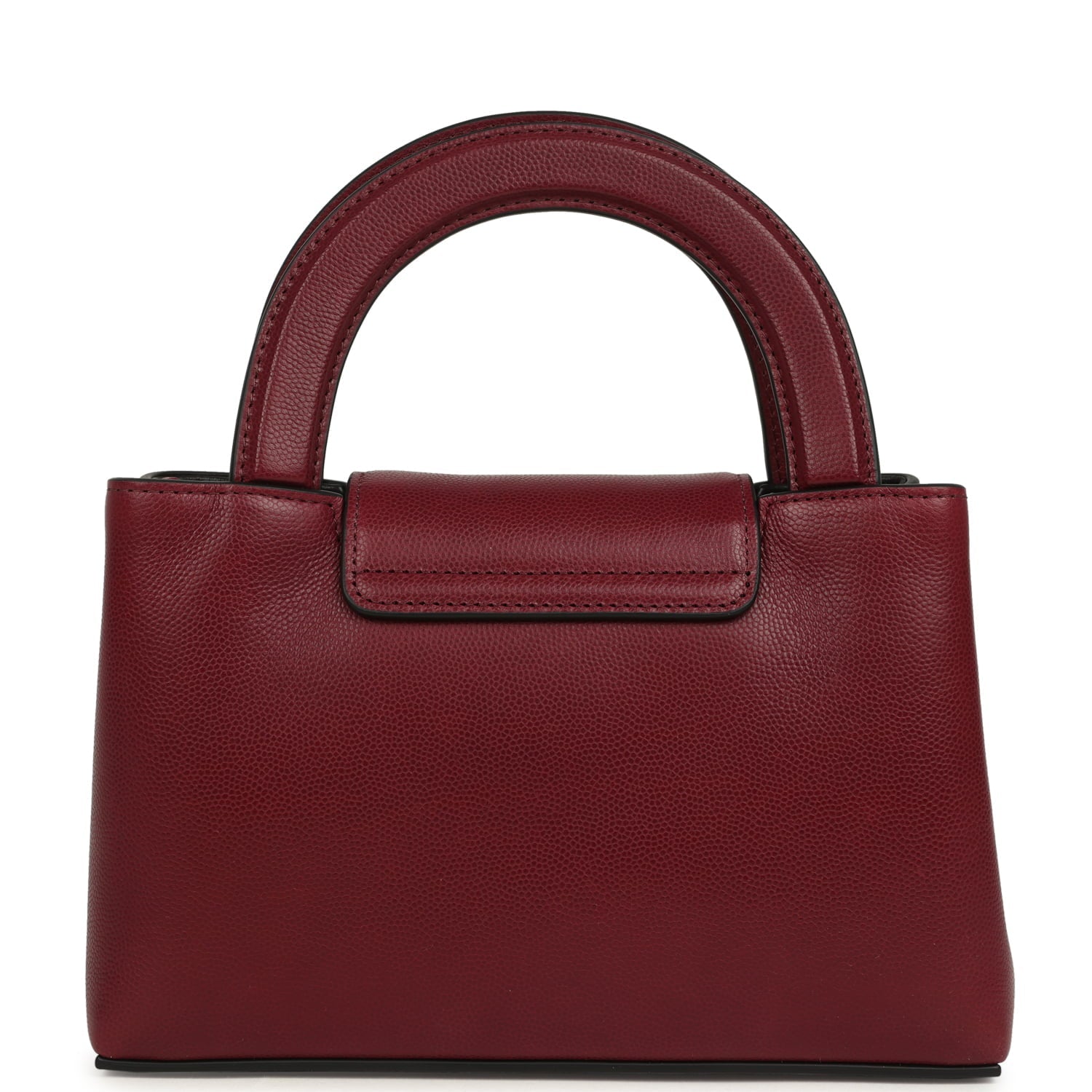 Chanel Small Kelly Shopper Dark Burgundy Caviar Gold Hardware