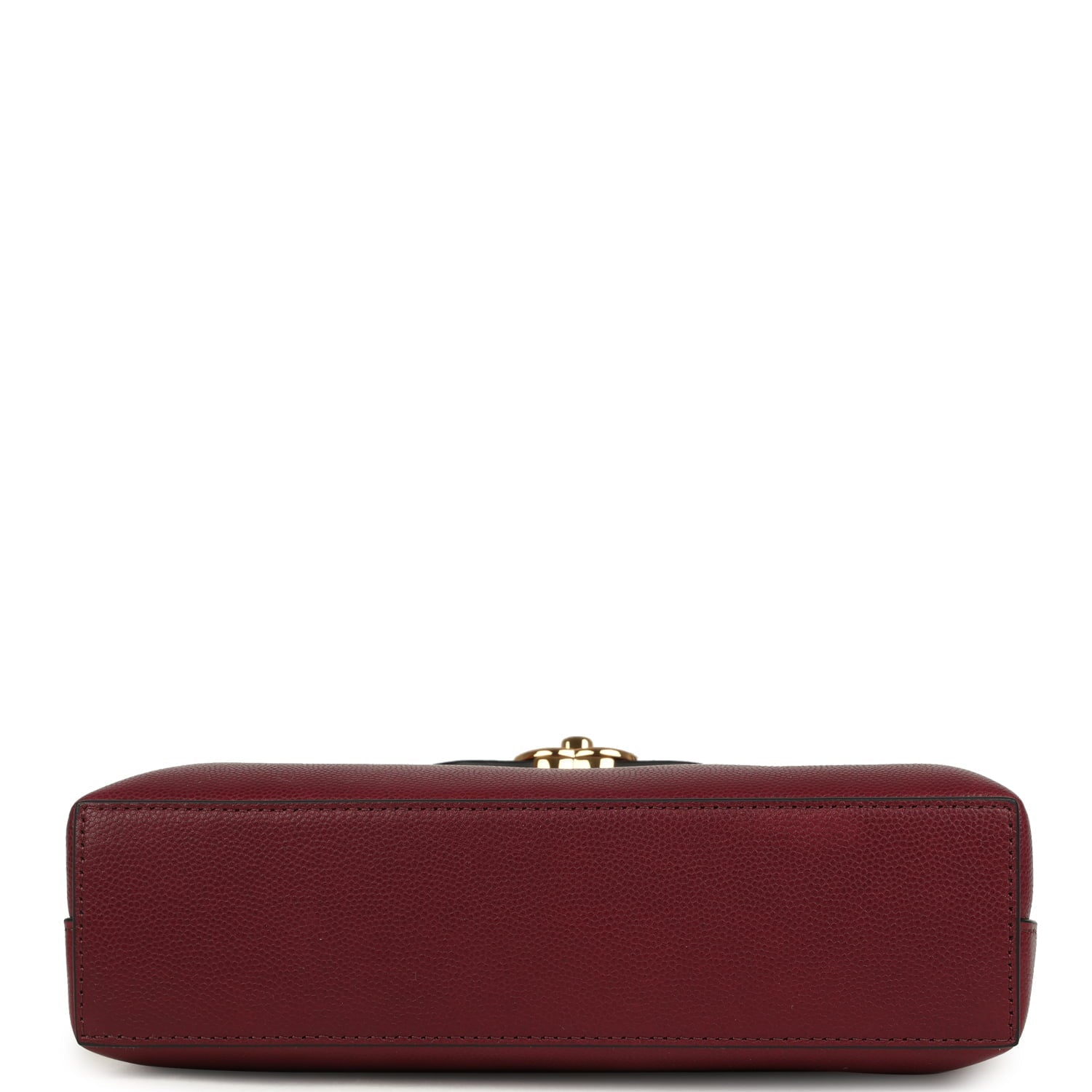 Chanel Small Kelly Shopper Dark Burgundy Caviar Gold Hardware