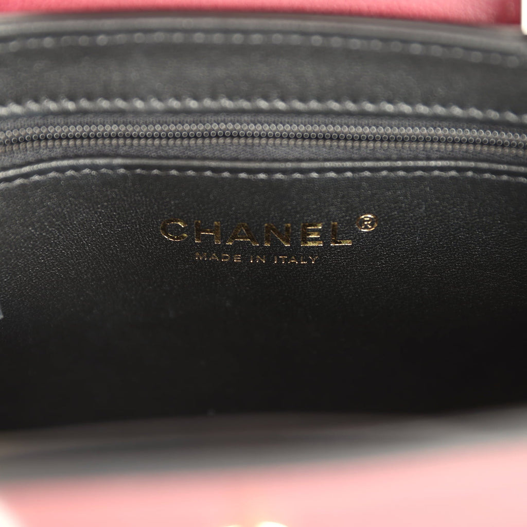 Chanel Small Kelly Shopper Dark Burgundy Caviar Gold Hardware