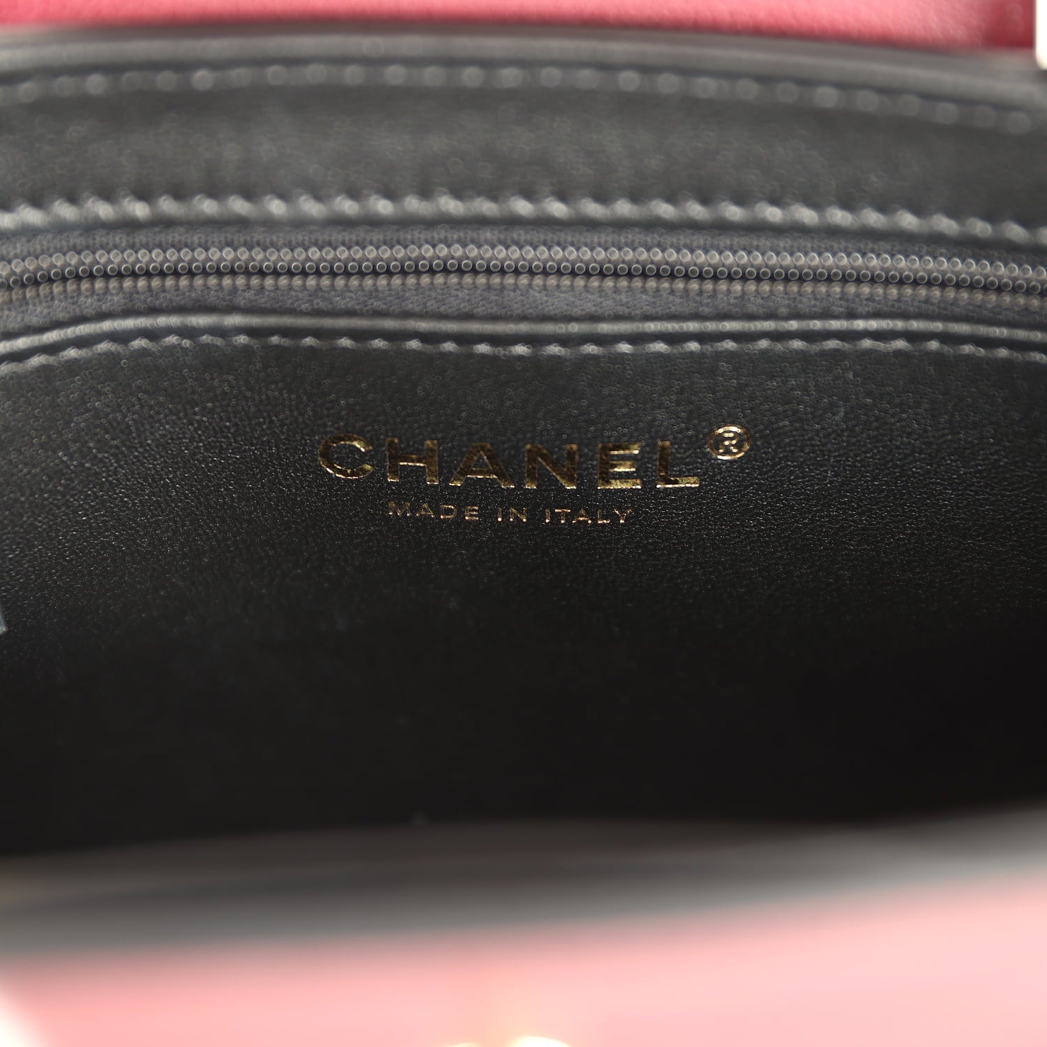 Chanel Small Kelly Shopper Dark Burgundy Caviar Gold Hardware