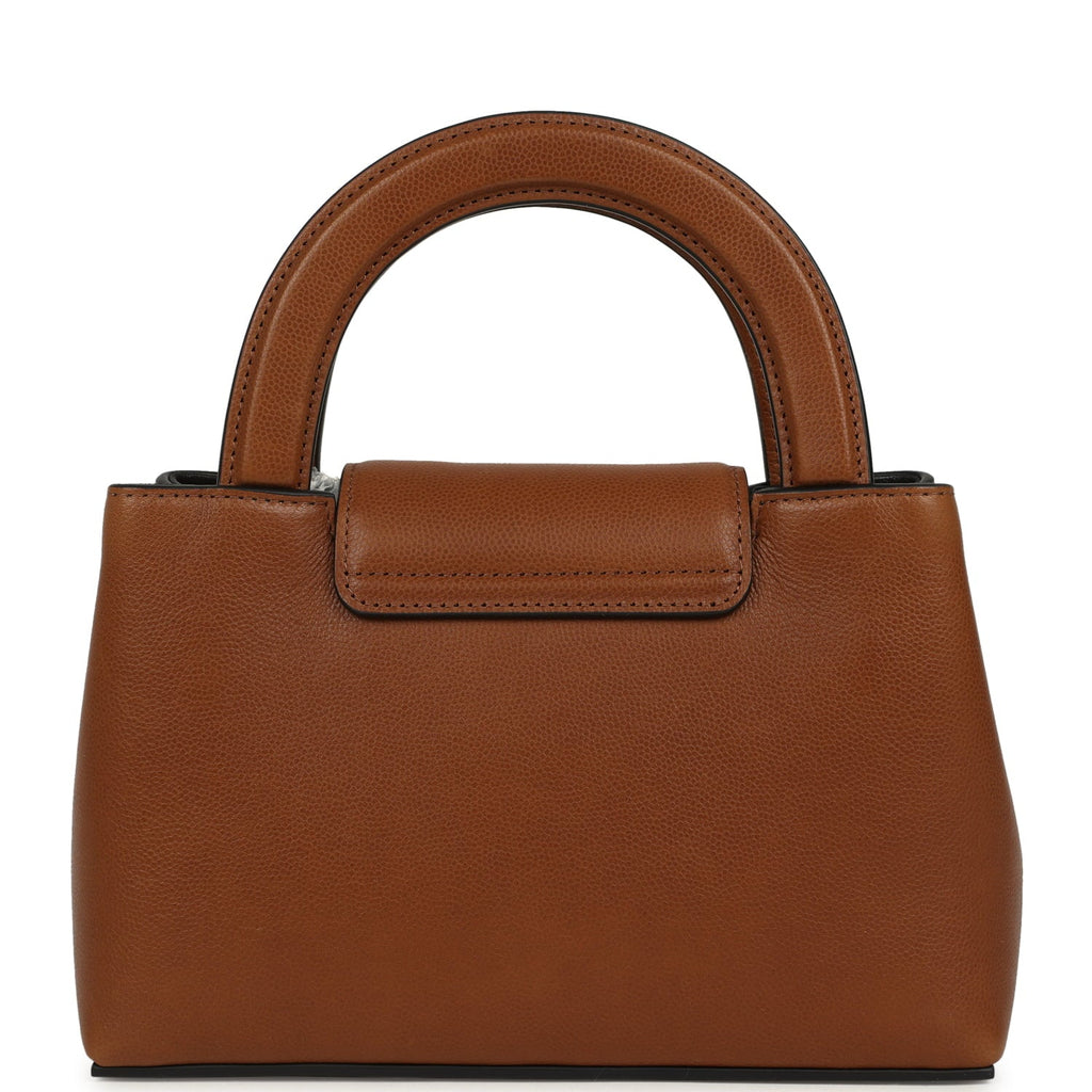 Chanel Small Kelly Shopper Camel Caviar Gold Hardware