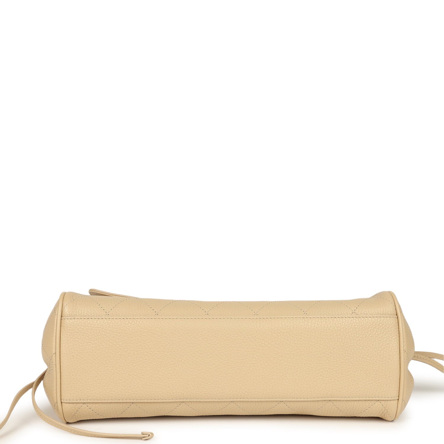 Chanel Small "Urban Essential" East West Shopping Tote Light Beige Caviar Gold Hardware