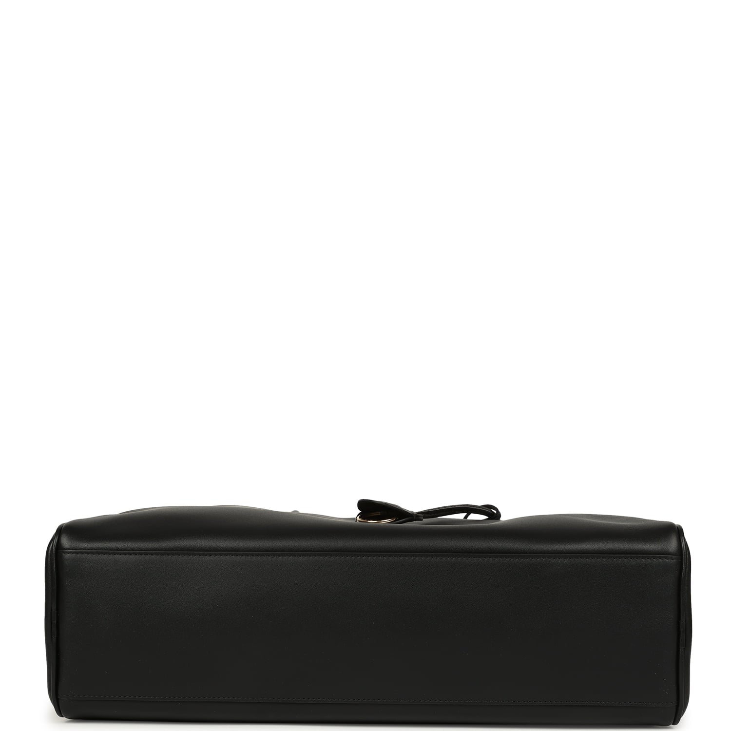 Chanel Large "Perfect Bowling" Bag Black Calfskin Gold Hardware