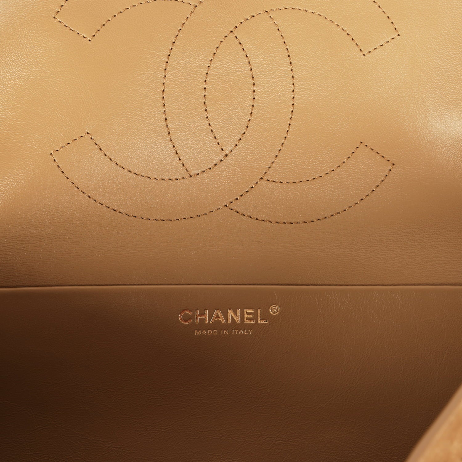 Chanel Maxi "Souplissimo" Small Flap Bag Dark Beige Suede Gold Hardware