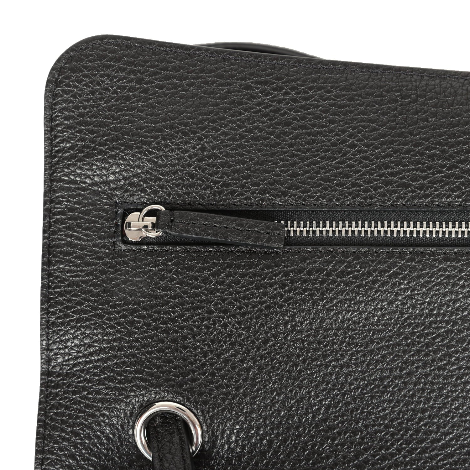 Chanel Maxi "Souplissimo" Small Flap Bag Black Caviar Silver Hardware