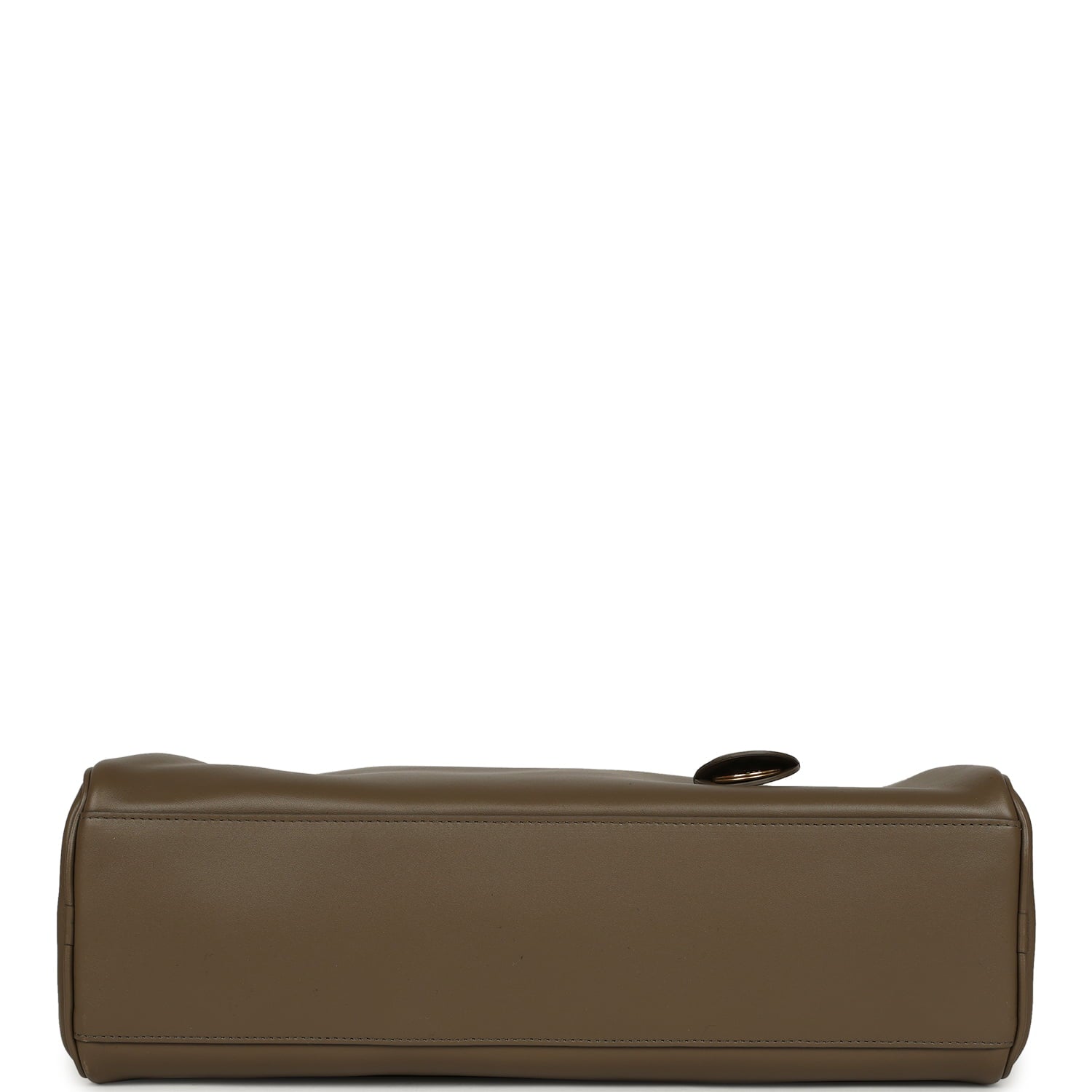 Chanel Large "Perfect Bowling" Bag Dark Khaki Calfskin Gold Hardware