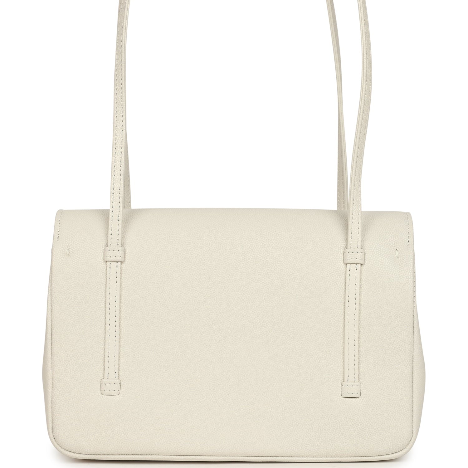 Chanel Small Preppy Coco Flap Bag White Shiny Caviar Brushed Gold Hardware