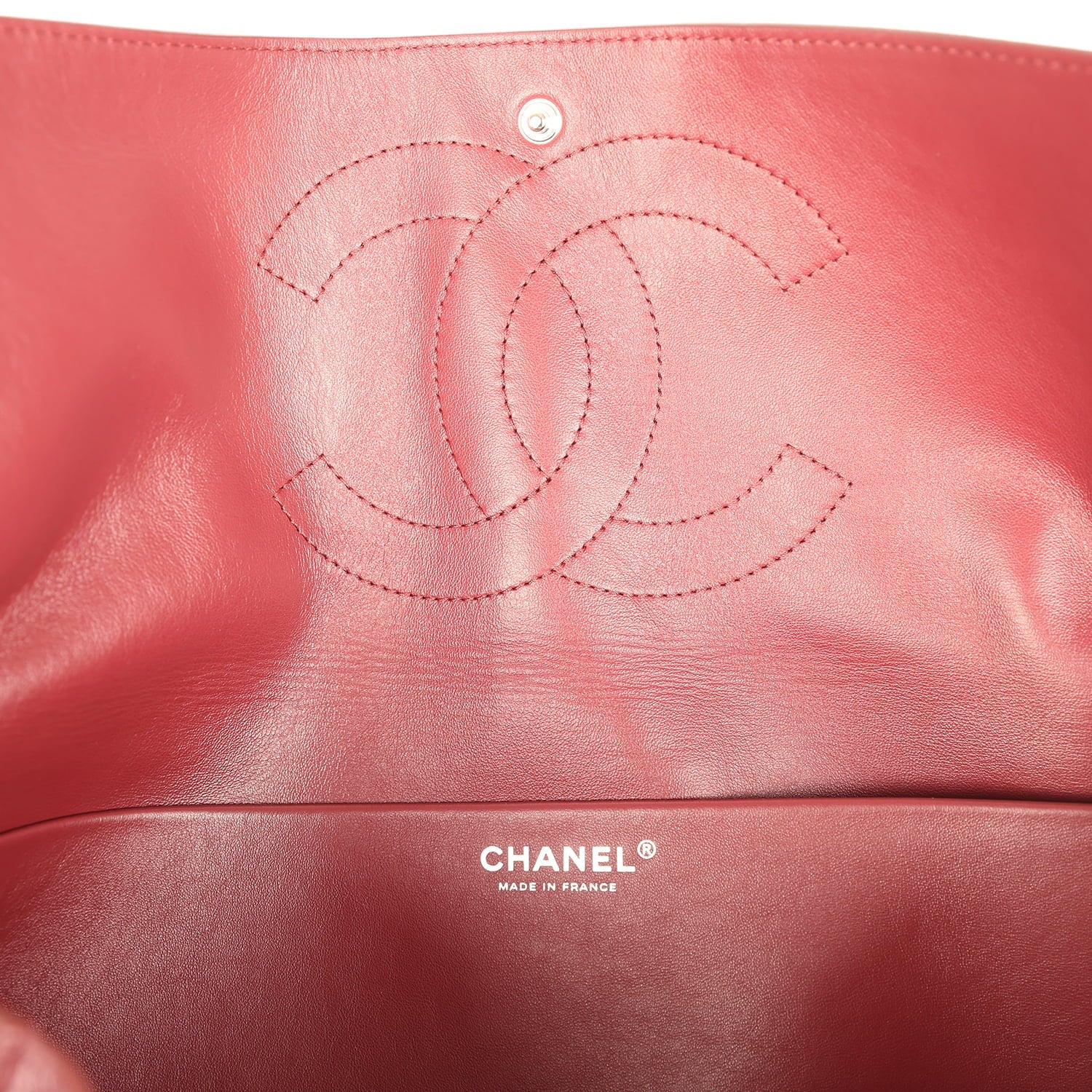 Chanel Maxi "Souplissimo" Large Flap Bag Dark Burgundy Caviar Silver Hardware