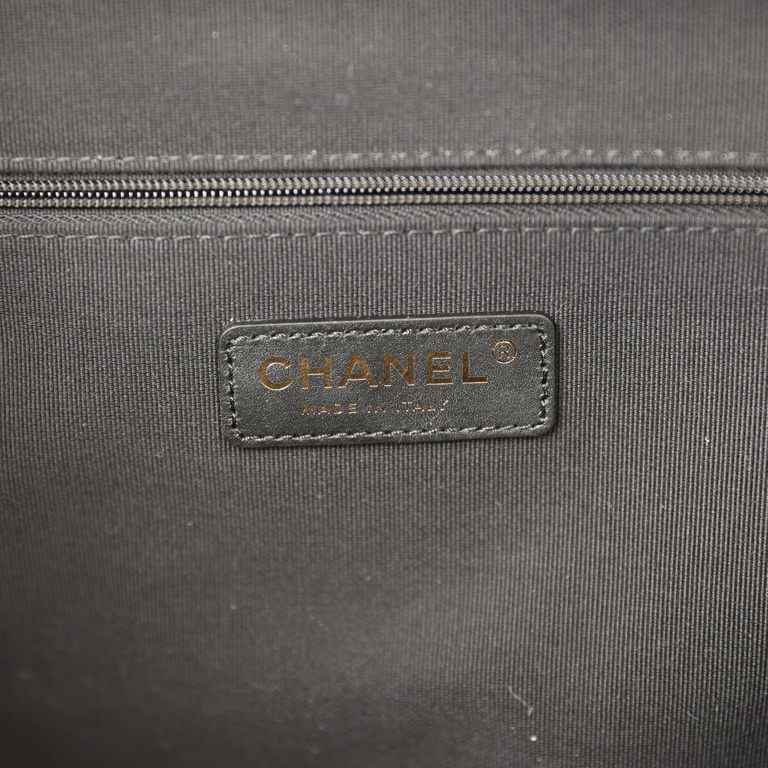 Chanel Large Coco Base Hobo Bag Brown Suede and Black Shiny Lambskin Brushed Gold Hardware