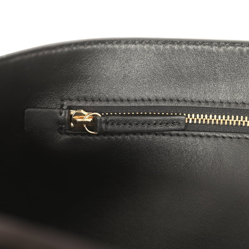 Chanel Maxi "Souplissimo" Large Flap Bag Black Suede Gold Hardware