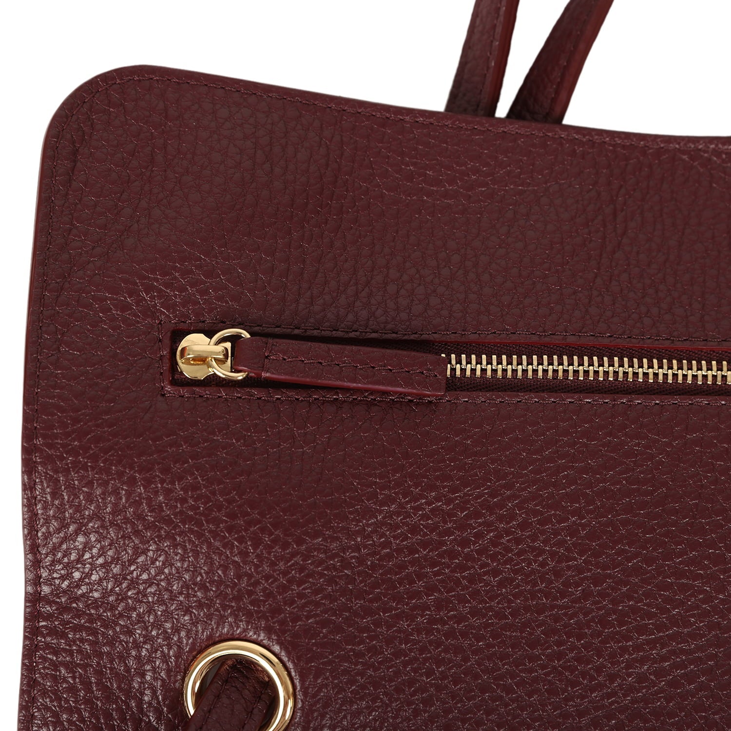 Chanel Maxi "Souplissimo" Small Flap Bag Burgundy Caviar Gold Hardware