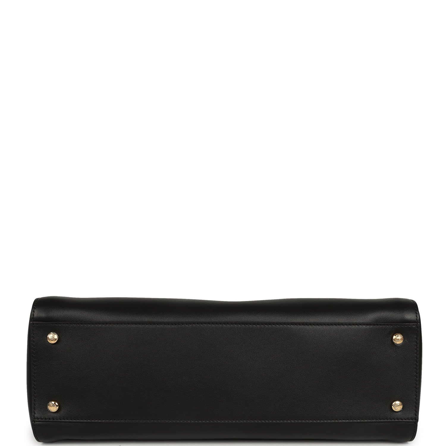 Chanel Small Cerf Shopping Bag Black Calfskin Gold Hardware