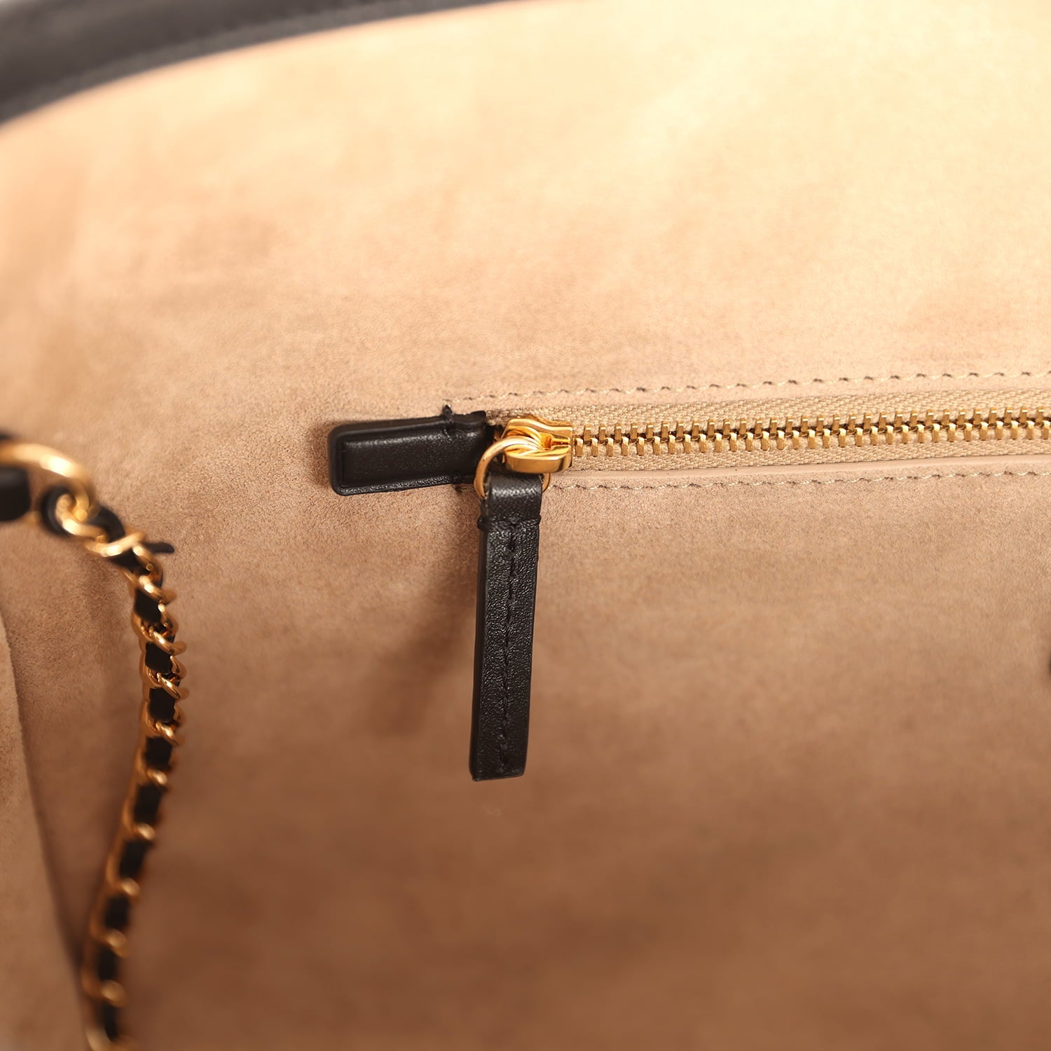Chanel Small Cerf Shopping Bag Black Calfskin Gold Hardware