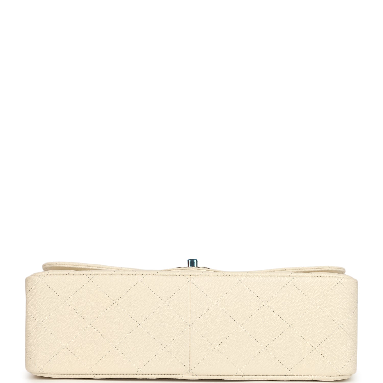 Chanel Jumbo Classic Double Flap Bag Cream Caviar Gold Hardware