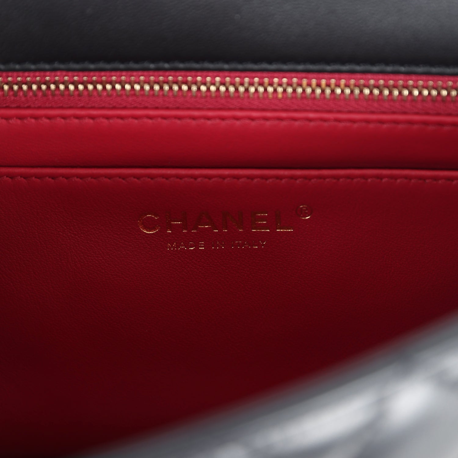 Chanel Medium Camellia Crush Flap Bag Black Lambskin Antique Gold Hardware