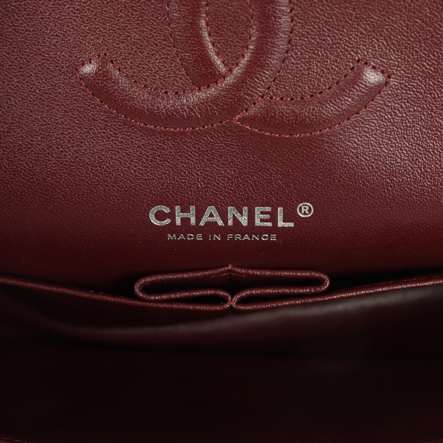 Chanel Medium Classic Double Flap Black Caviar Silver Hardware