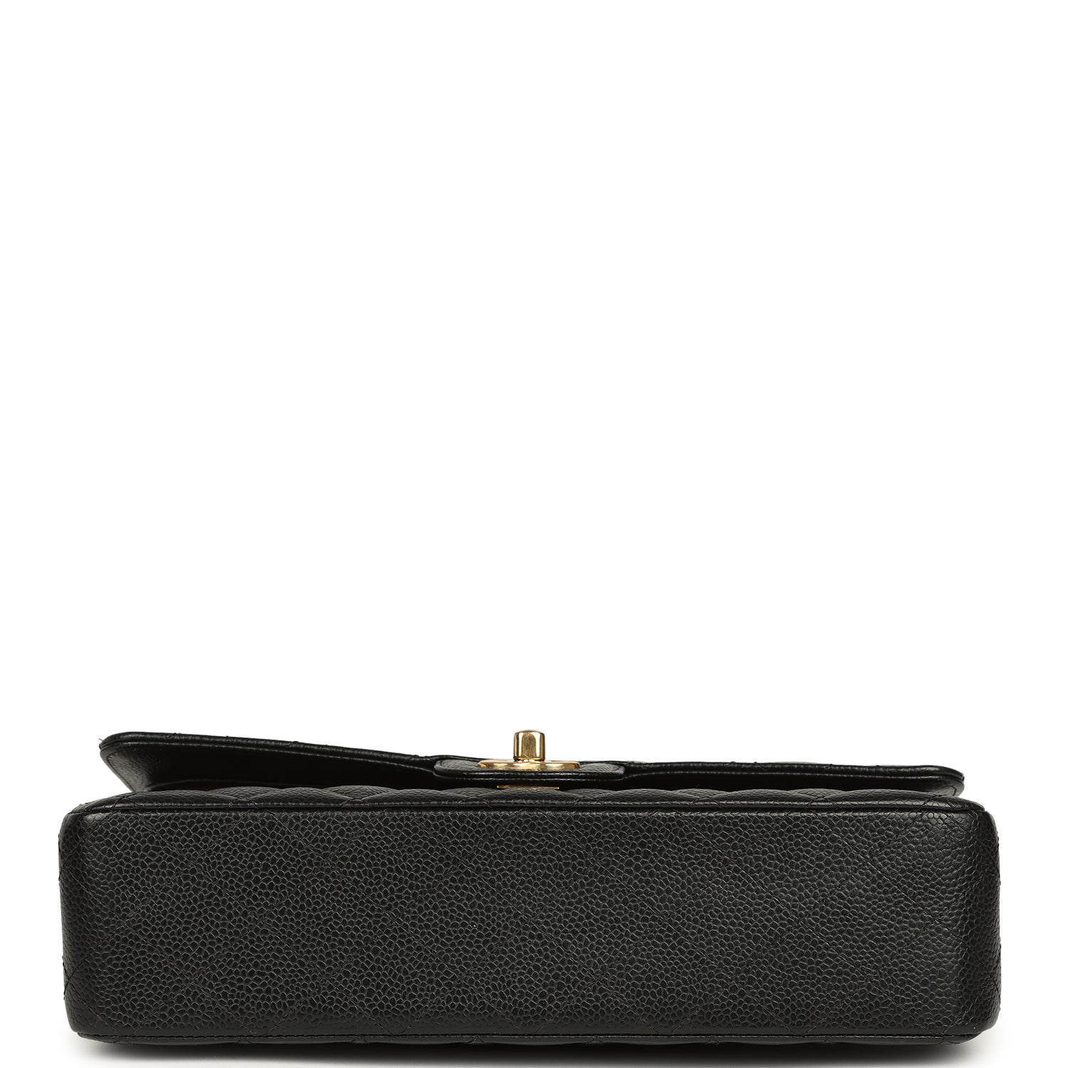 Chanel Medium Classic Double Flap Black Caviar Gold Hardware