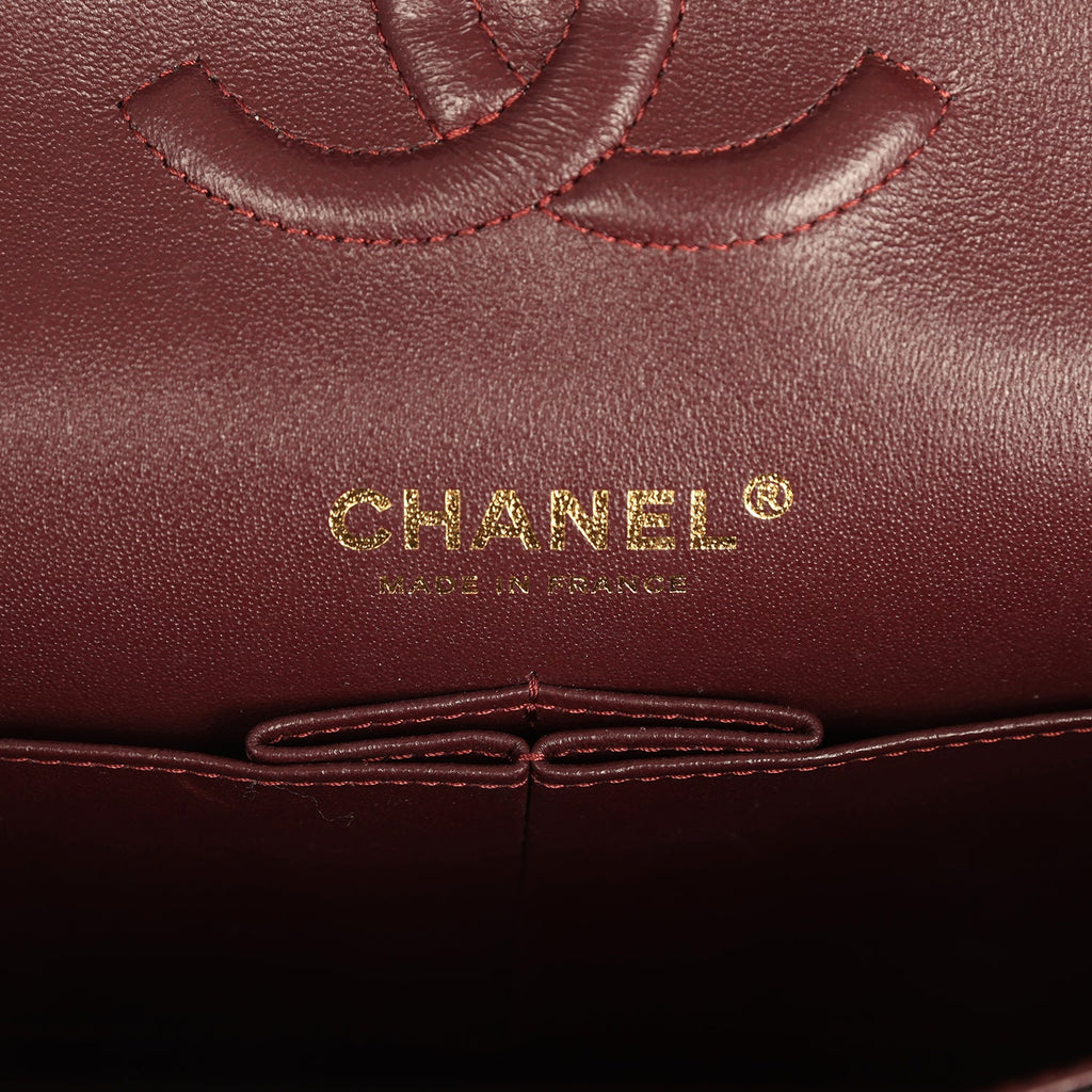 Chanel Medium Classic Double Flap Black Caviar Gold Hardware