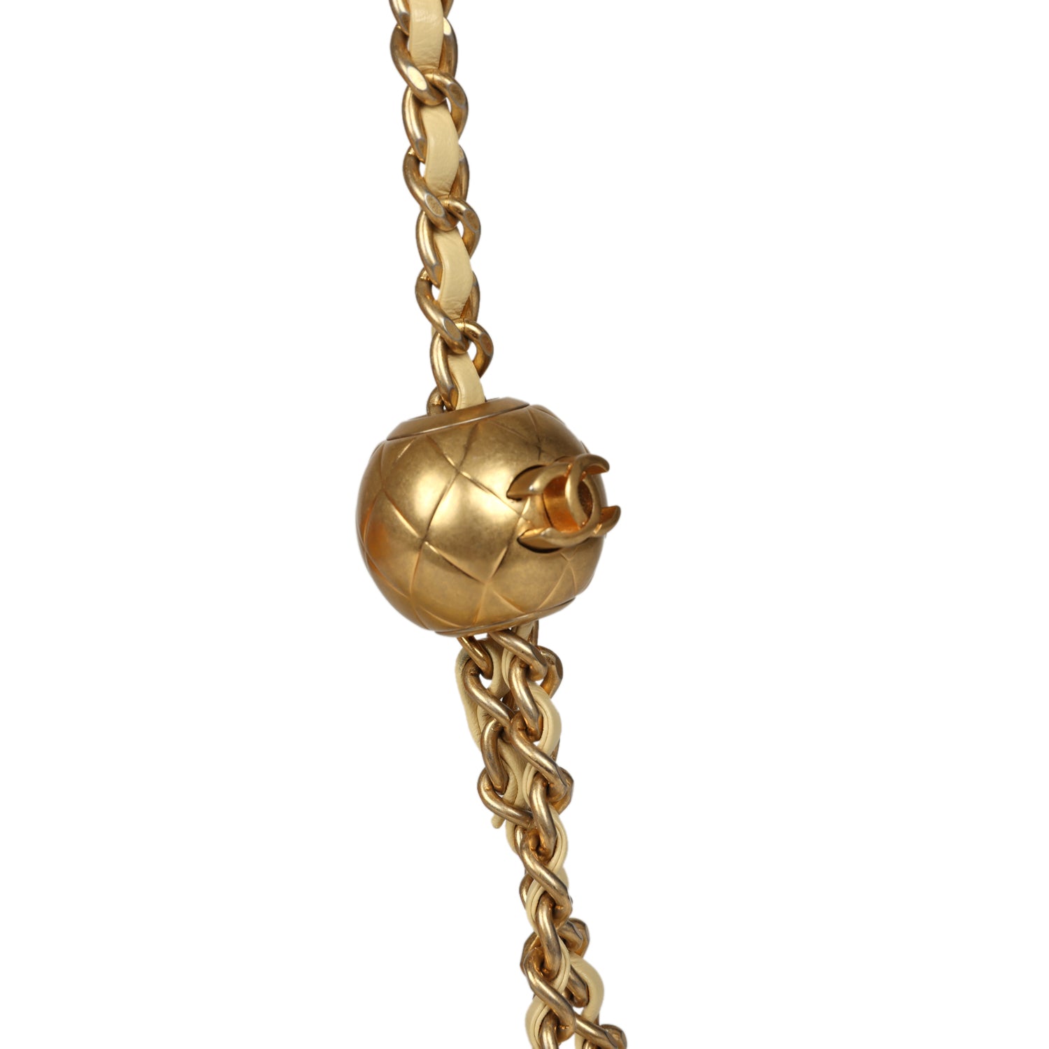 Chanel Mini Pearl Crush Square Flap Bag Yellow Lambskin Brushed Gold Hardware