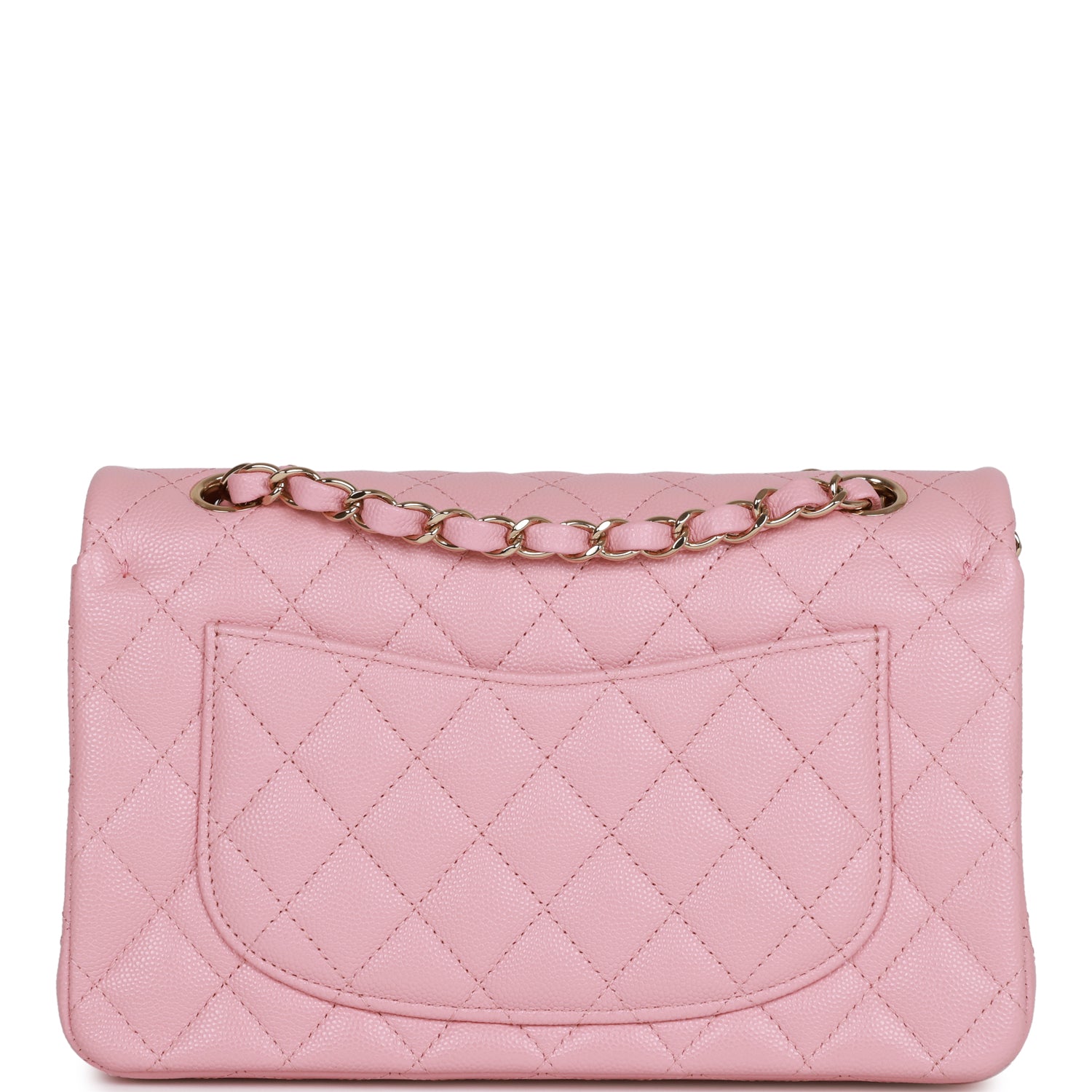 Chanel bag Small Classic Double Flap Bag Pink Caviar Light Gold Hardware