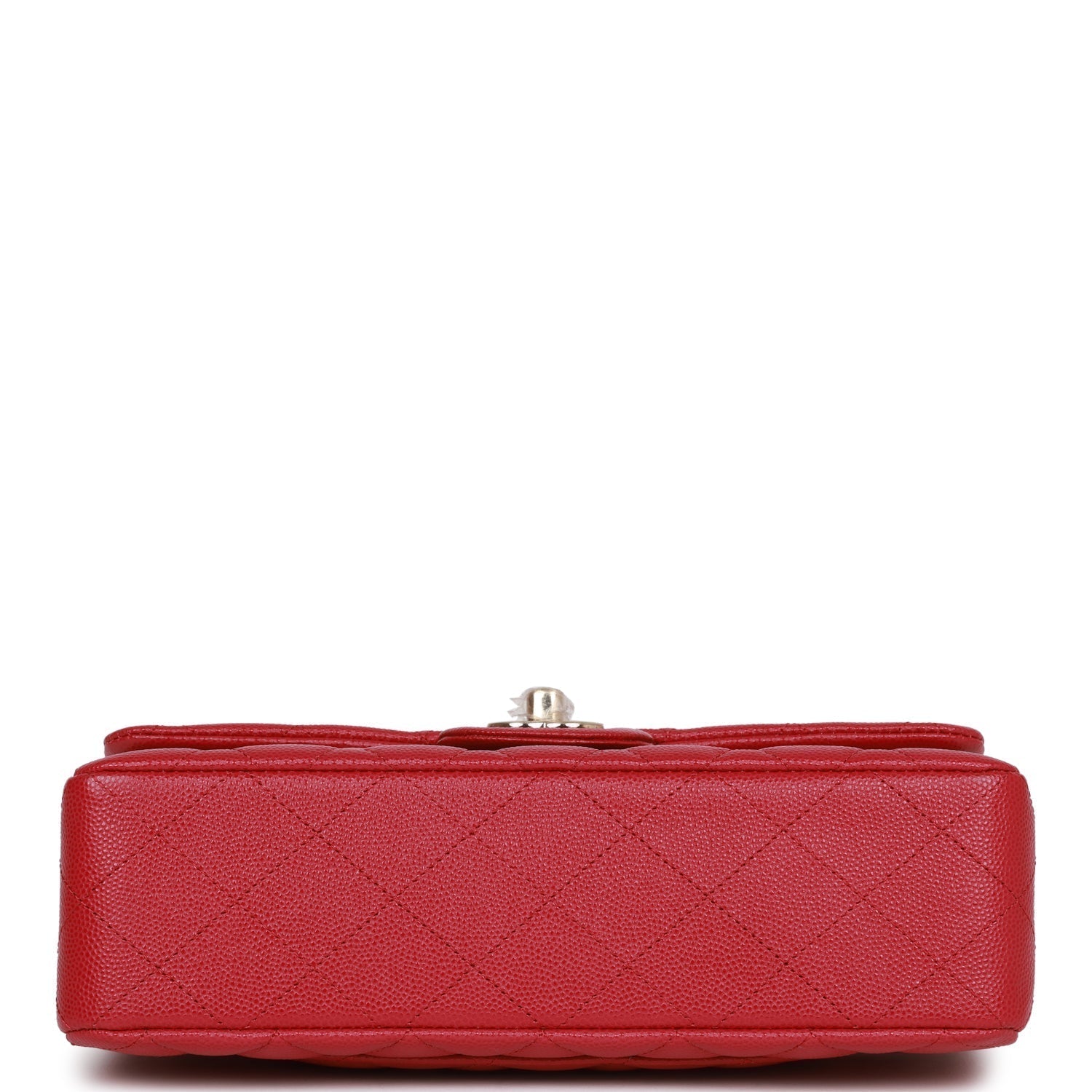 Chanel bag Small Classic Double Flap Dark Pink Caviar Light Gold Hardware