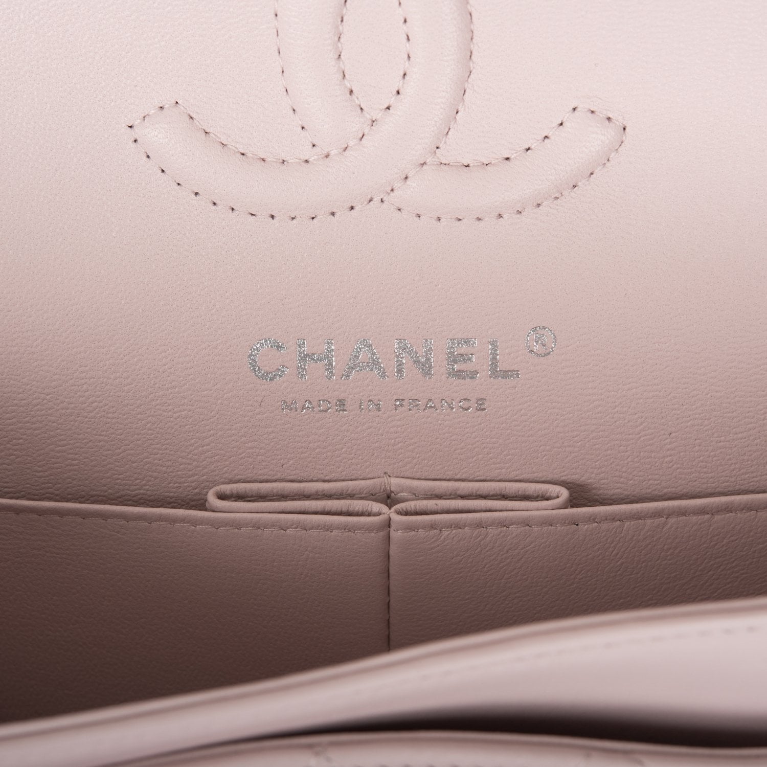 Chanel bag Small Classic Double Flap Bag Light Purple Lambskin Silver Hardware