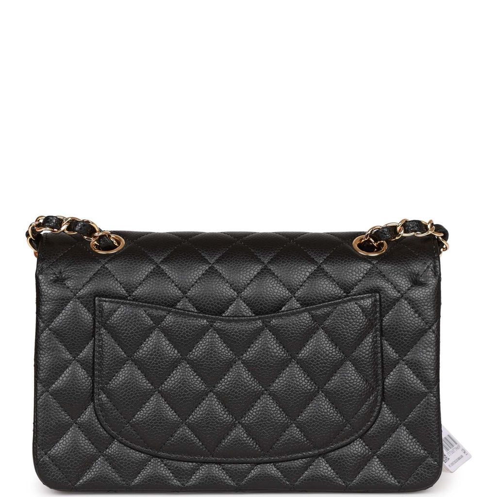 Chanel bag Small Classic Double Flap Black Caviar Gold Hardware