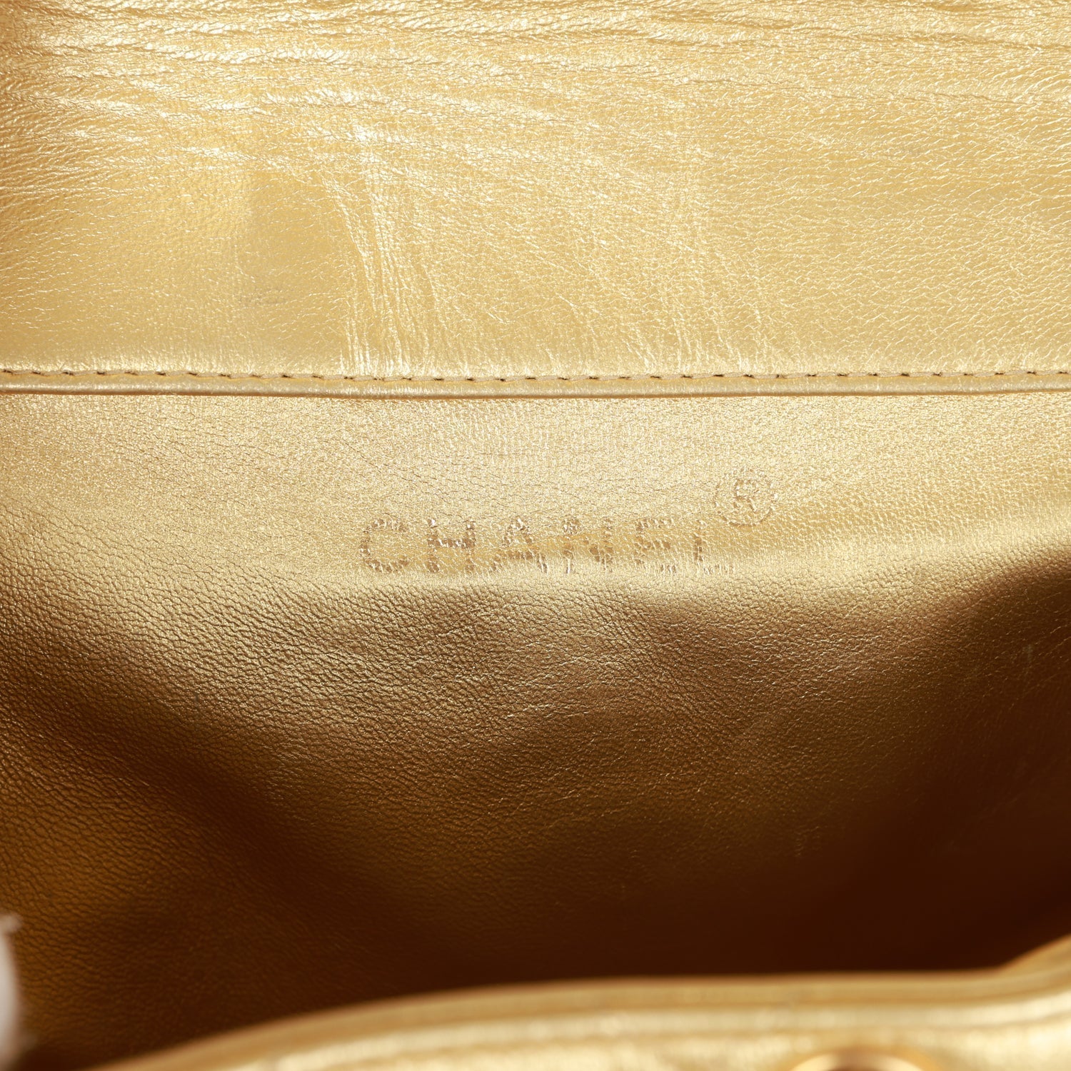 New Chanel Duma Backpack Gold Metallic Lambskin Gold Hardware