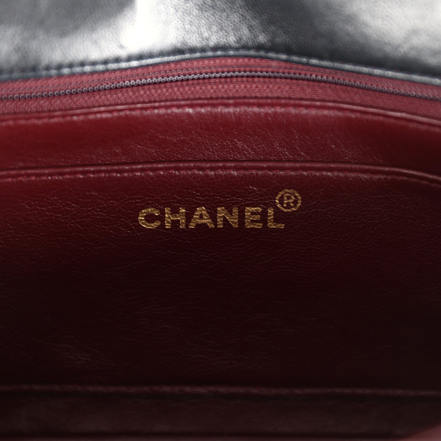 New Chanel Small Diana Flap Bag Black Lambskin Gold Hardware