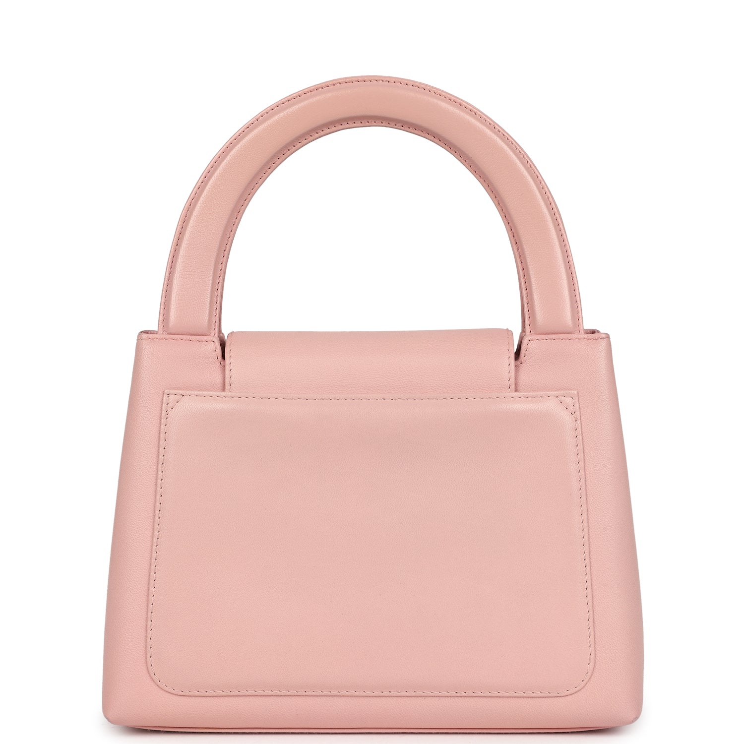 Vintage Chanel Small Kelly Pink Lambskin Gold Hardware
