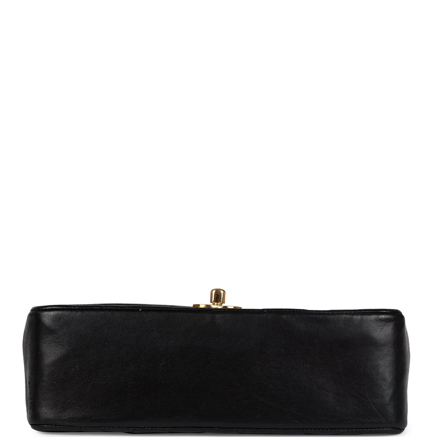 New Chanel Small Diana Flap Bag Black Lambskin Gold Hardware